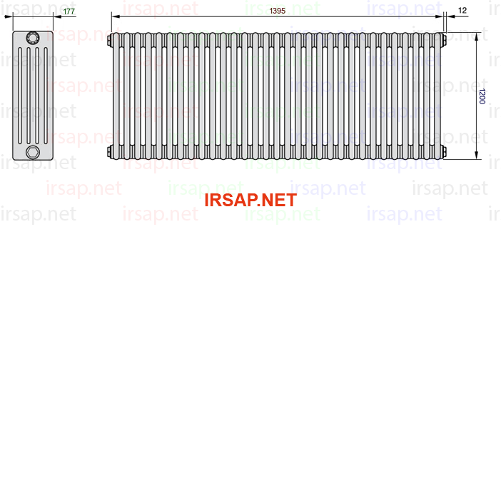 Радиатор IRSAP Tesi 51200/31 T23 CL 01